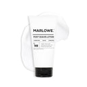 MARLOWE. post shave lotion for face, featuring a sleek bottle designed to soothe and hydrate skin after shaving.