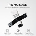 Set of two MARLOWE Daily Face Lotions with SPF 50, featuring white bottles and pump dispensers for daily sun protection.
