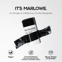 MARLOWE Santal body deodorant stick with sleek packaging and natural scent, designed for freshness and odor protection.
