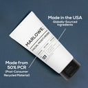 Three MARLOWE facial moisturizer bottles with clean packaging, highlighting a 3-pack set for skincare hydration.