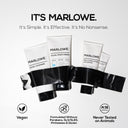 MARLOWE Face Essentials Set featuring facial cleansers, moisturizers, and skincare products for daily facial care.