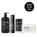 Cedarwood + Sea Salt Body Care Set, 4-Full Size Pieces
