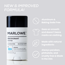 Marlowe Original Sage and Fir set of natural deodorant sticks with sage and fir scent, in sleek packaging.